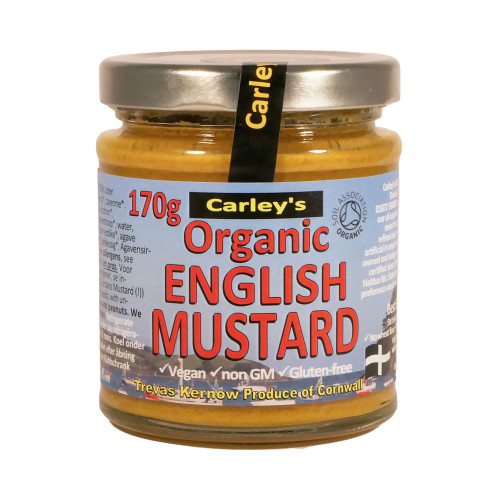 Carley's Organic English Mustard 6 * 170g