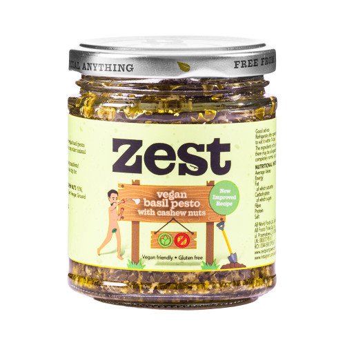 Zest Foods Basil Pesto 6 * 165g