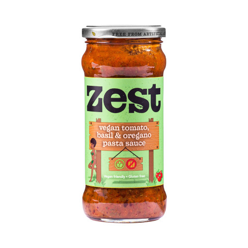 Zest Foods Pasta Sauce Basil & Oregano 6 * 340g