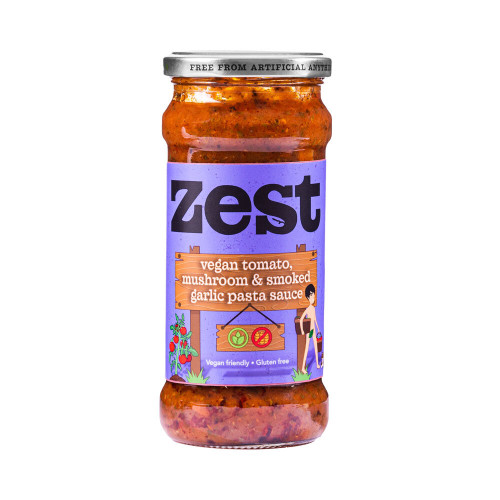 Zest Foods Pasta Sauce Mushroom & Garlic 6 * 340g