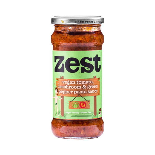 Zest Foods Pasta Sauce Mushroom & Pepper 6 * 340g
