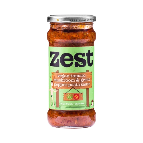 Zest Foods Pasta Sauce Mushroom & Pepper 6 * 340g
