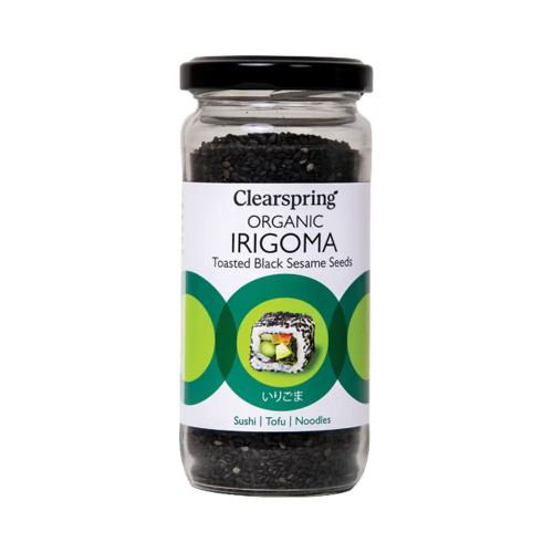 Clearspring Irigoma - Toasted Black Sesame Seeds 6 * 100g