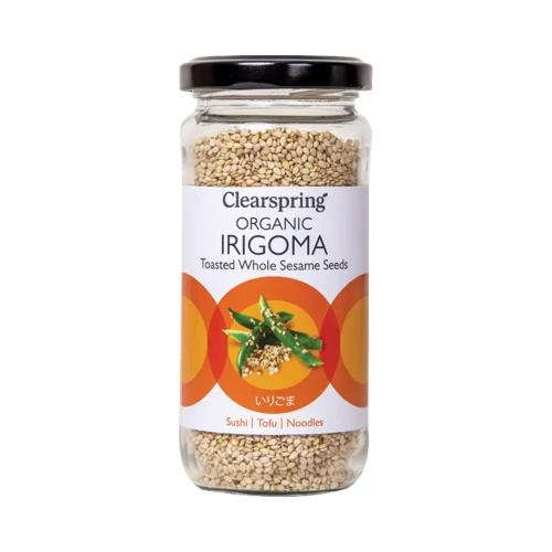 Clearspring Irigoma - Toasted Whole Sesame Seeds 6 * 100g