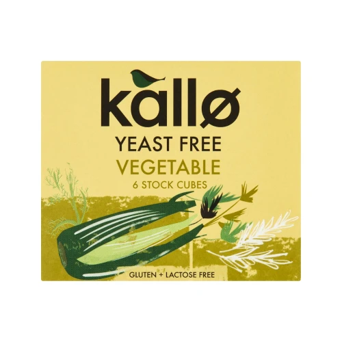 Kallo Stock Cubes Yeast Free 66g