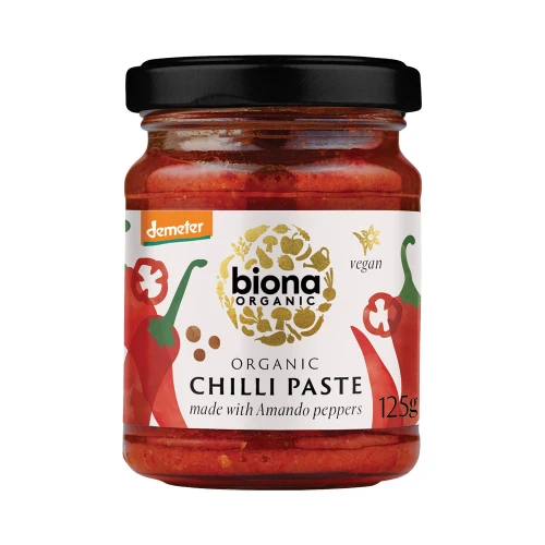 Biona Hot Chilli Paste 6 * 125g
