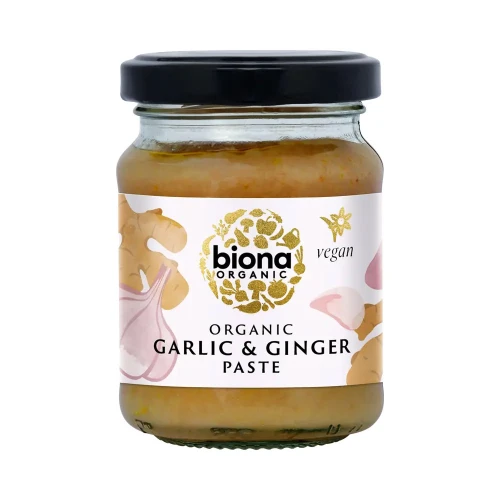 Biona Garlic & Ginger Paste 6 * 130g