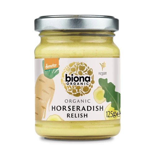 Biona Horseradish Relish 6 * 125g