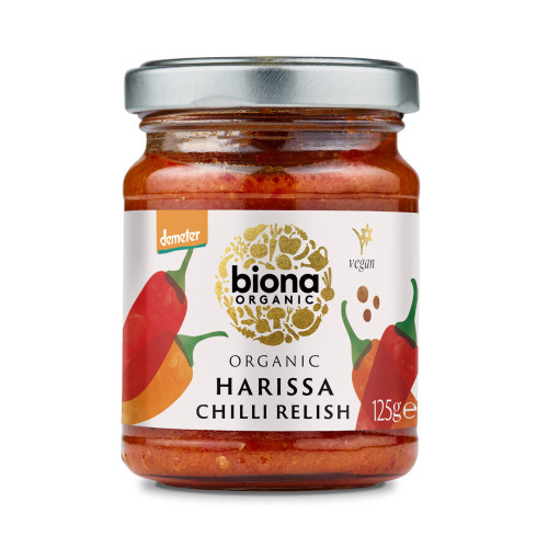 Biona Harissa Chilli Relish 6 * 125g