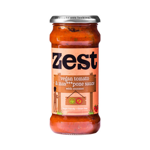 Zest Foods Pasta Sauce Tomato & Mascarpone (Vegan) 6 * 340g
