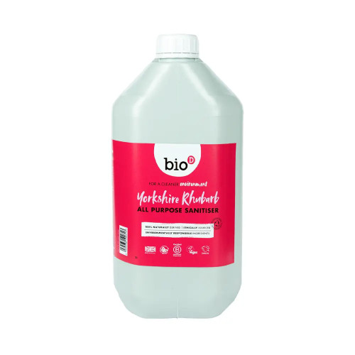Bio-D All Purpose Sanitiser Yorkshire Rhubarb 5ltr