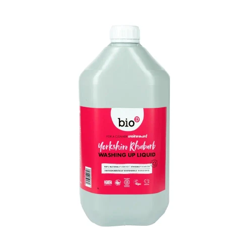 Bio-D Washing Up Liquid Yorkshire Rhubarb 5ltr