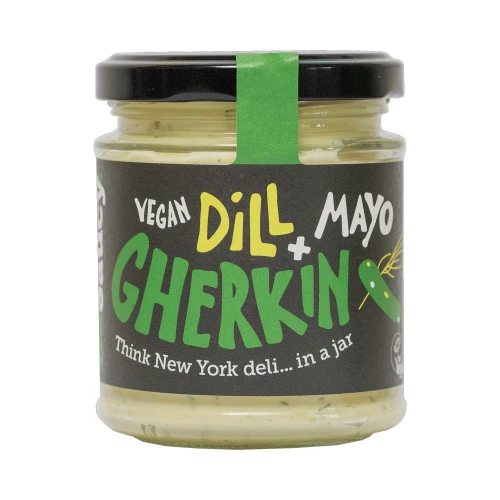 BeSaucy Vegan Dill & Gherkin Mayo 6 * 180g