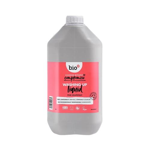 Bio-D Pink Grapefruit Washing Up Liquid 1 x 5ltr