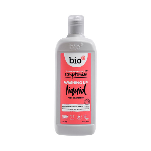 Bio-D Pink Grapefruit Washing Up Liquid 12 * 750ml