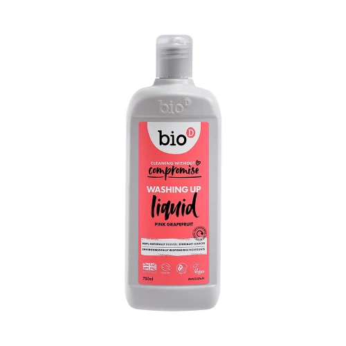 Bio-D Pink Grapefruit Washing Up Liquid 12 * 750ml