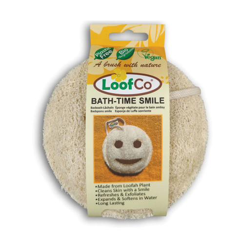 LoofCo Bath Time Loofah Smile 