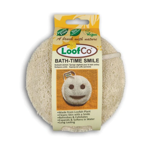 LoofCo Bath Time Loofah Smile 