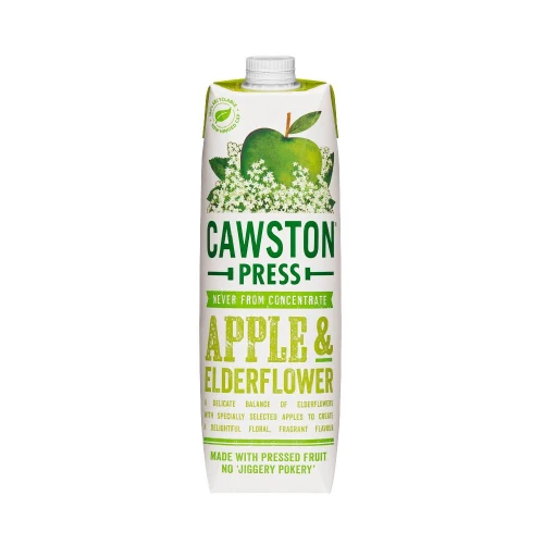 Cawston Press Apple And Elderflower Juice 1ltr