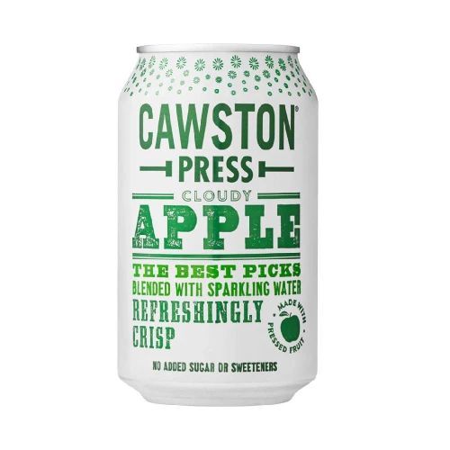 Cawston Press Sparkling Cloudy Apple Drink Can 330ml
