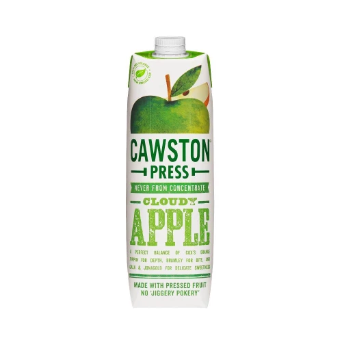 Cawston Press Cloudy Apple Juice 1ltr