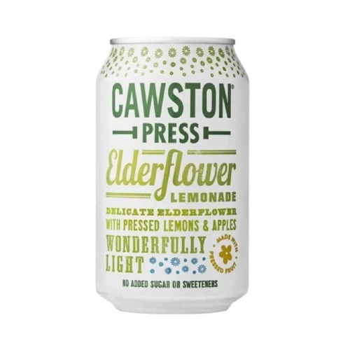 Cawston Press Elderflower Lemonade Cans 330ml