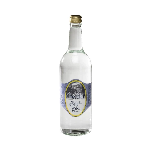 Cheddar Water Spring Water Sparkling Glass 750ml