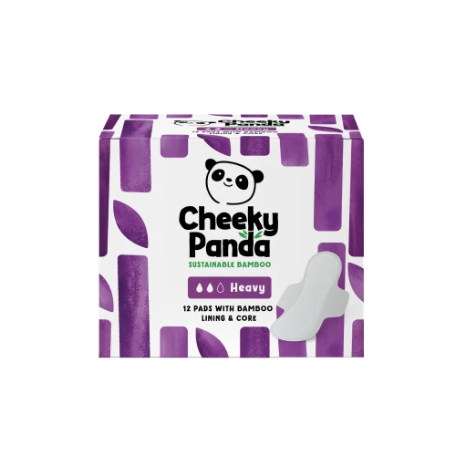 The Cheeky Panda Heavy Pads with Bamboo Lining and Core (6 x 12)