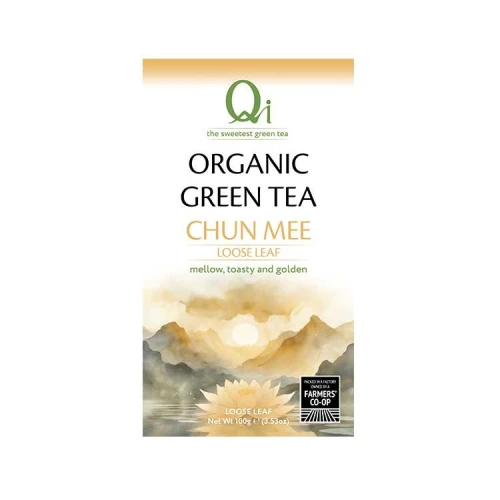 Qi Herbal Health Loose Leaf Chun Mee Tea 100g