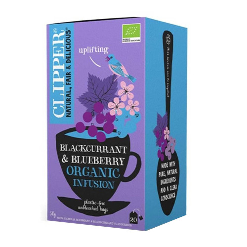 Clipper Blackcurrant and Blueberry Infusion 20 bags