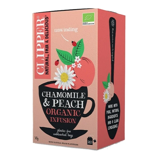 Clipper Chamomile and Peach Infusion 20 bags