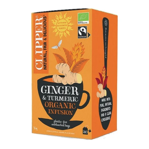 Clipper Ginger and Turmeric Infusion 20 bags