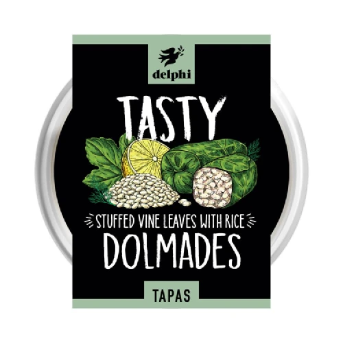 Delphi Foods Dolmades Fresh Stuffed Vine Leaves 150g