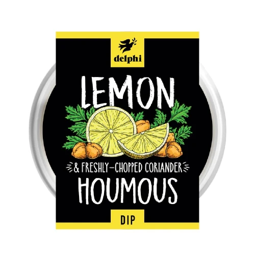 Delphi Foods Lemon & Coriander Houmous Dip 170g 
