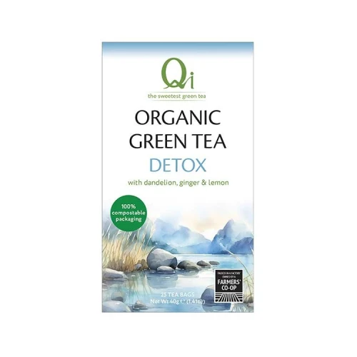Qi Herbal Health China Green Detox Tea 25 bags