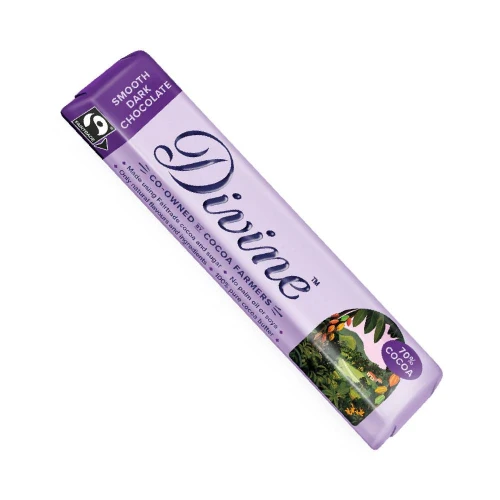 Divine Smooth Dark Chocolate 70% Cocoa 35g