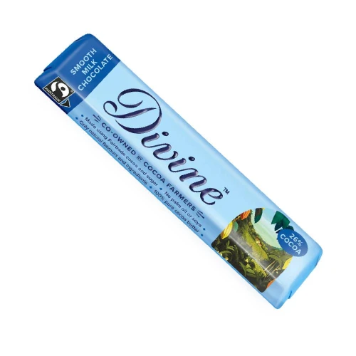 Divine Smooth Milk Chocolate 26% Cocoa 35g