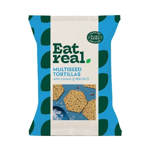 Eat Real Multiseed Tortilla Sea Salt Chips 160g