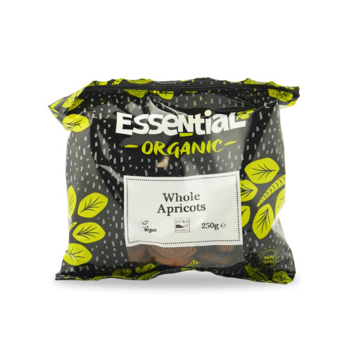 Essential Apricots Wholes Unsulphured 250g