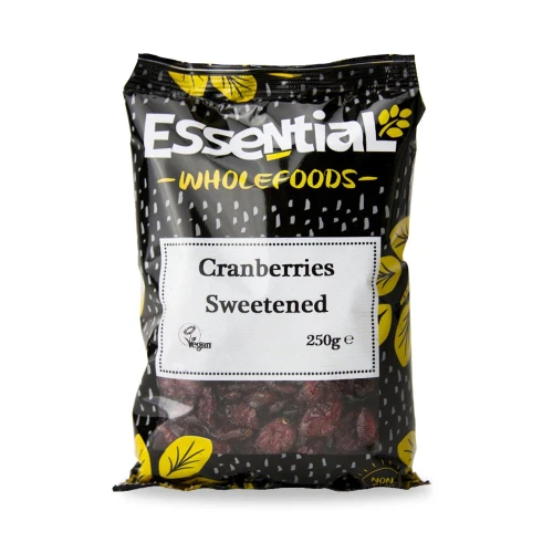 Essential Cranberries Sweetened 250g