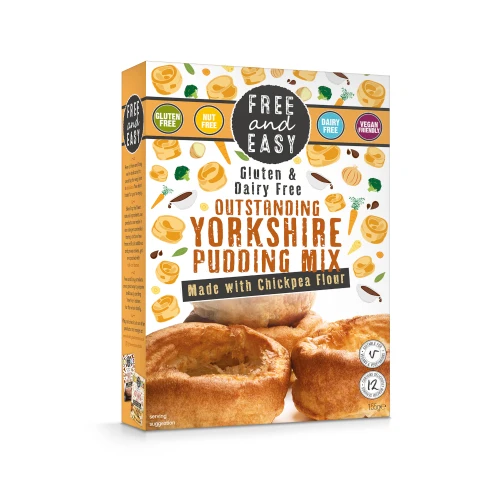 Free & Easy Yorkshire Pudding Mix Gluten & Dairy Free 155g