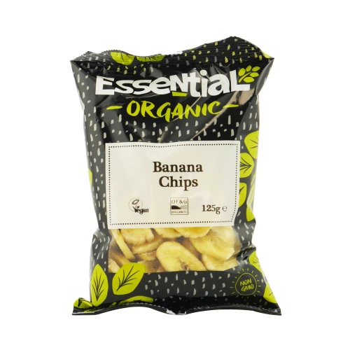 Essential Banana Chips 6 x 125g