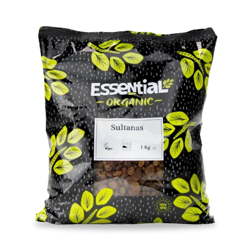 Organic Sultanas Sunflower Oil 1kg