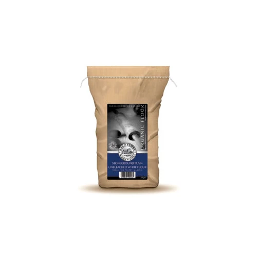 Bacheldre Watermill Stoneground Plain Unbleached White Flour 1.5kg