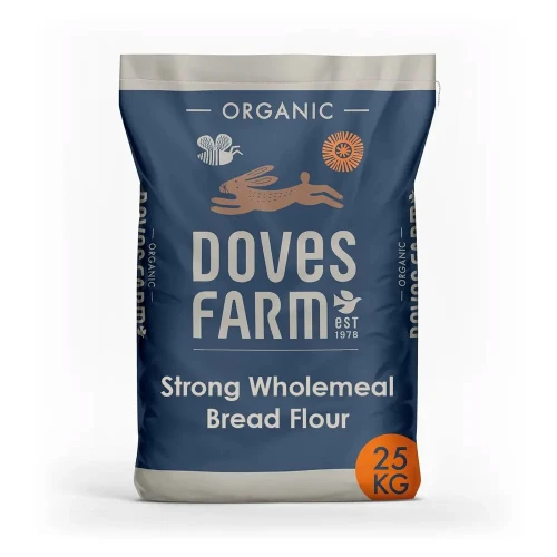 Organic Doves Farm Strong Wholemeal Bread Flour 25kg