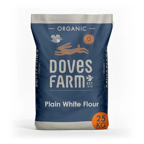 Doves Farm Plain White Flour 25kg