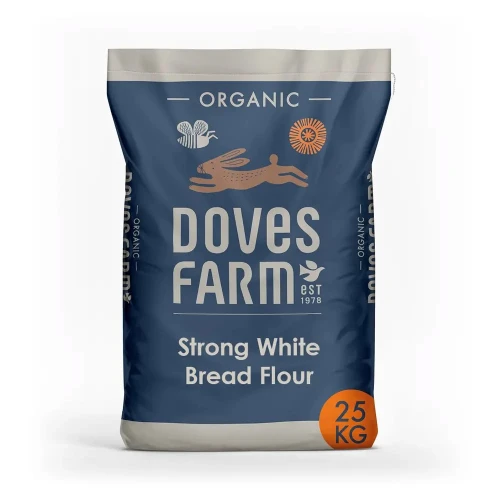 Doves Farm Strong White Bread Flour 25kg