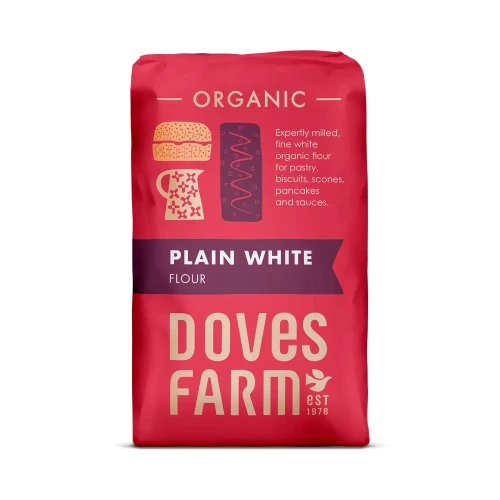 Doves Farm Plain White Flour 1kg