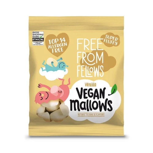 Free From Fellows Vanilla Mallows 105g