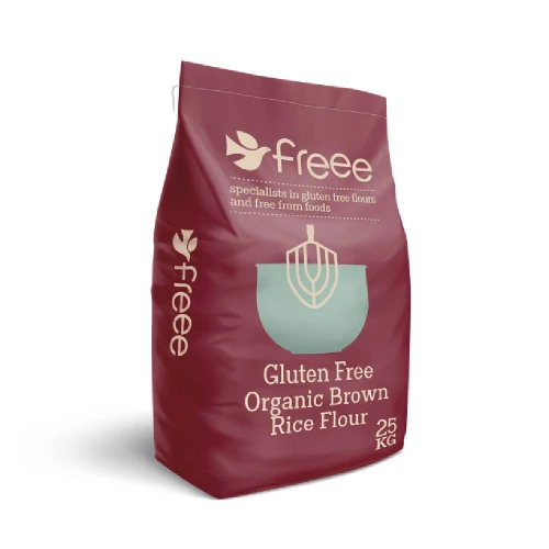 Freee Gluten Free Organic Brown Rice Flour 25kg